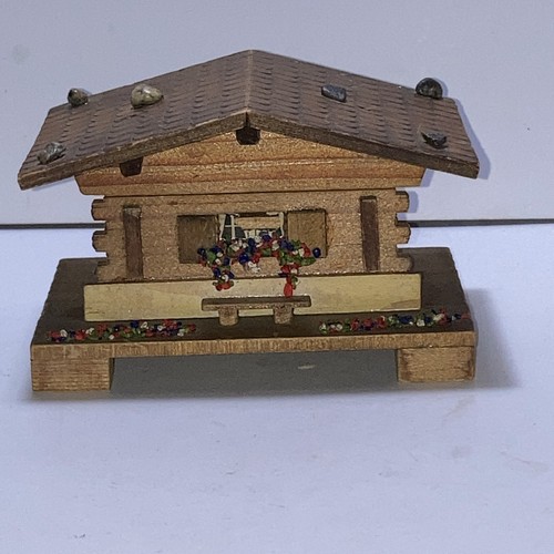 Vintage wooden swiss chalet - vintage,