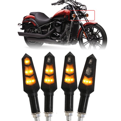 Motorcycle amber turn - 4x,