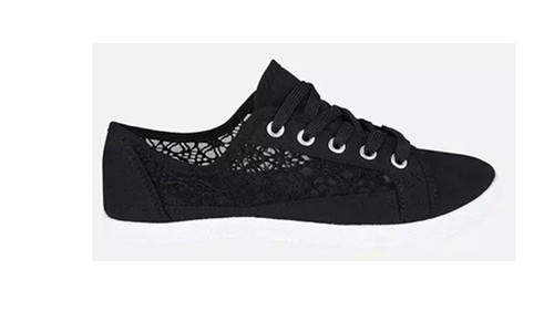 Ladies plimsoles womens - womens, flat