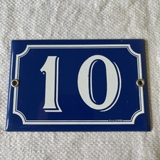 Vintage French Enamel Door