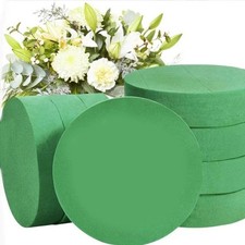 10pcs Floral Round Wet Foam