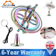 Gyroscope Toy Metal Anti Gravity Rotating Desk Gyroscope Flying Motion Balance