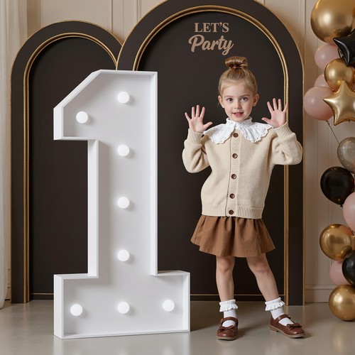 Mixifox 3ft light numbers - up,
