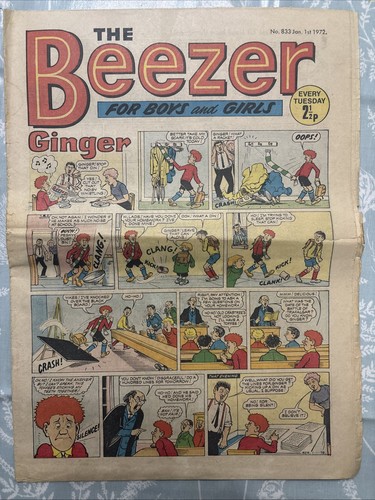 Beezer 833 thomson 1st - #833,,