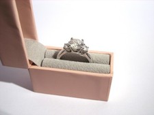 Diamonique Three Stone