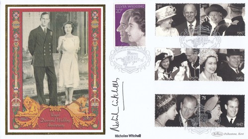 Nicholas witchell signed queen - nicholas,