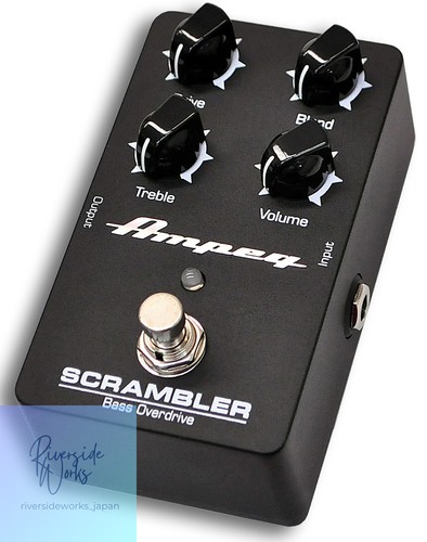 Ampeg scrambler bass overdrive - ampeg,