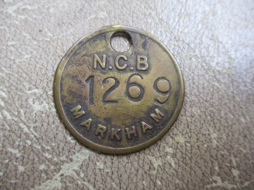 Ncb markham brass miners lamp - miners,