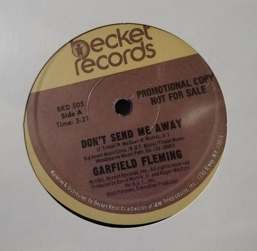 Garfield fleming don - don't, send