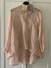 Ewa I Walla Gold Label Lagenlook Shirt Blouse Size Medium 12-14