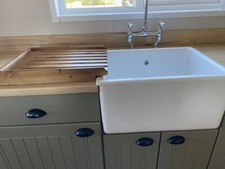 Raised Draining Board for a belfast/butler sink medium finish d
