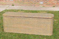 Nicky Cornell Rattan Southampton Storage Trunk Ottoman Large Weave Bed End Chest