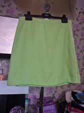 Womens EP Pro Golf Skort Lime