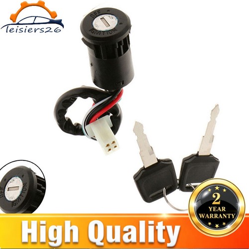 Ignition start key lock - key, switch