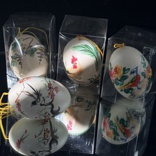 Boxed easter hand painted - painted, real