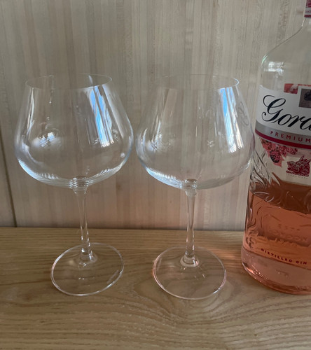 Vtg dartington crystal - 2x,