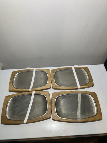 Set vtg wood serving - set,