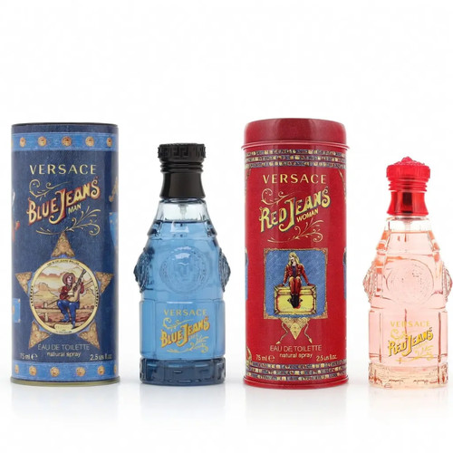 Versace red jeans eau - red,