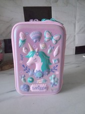 Smiggle Pencil Case 3 Zipped Compartments