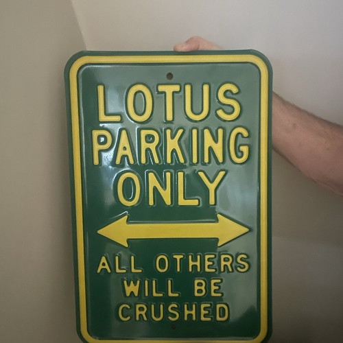 Lotus metal large parking - parking, sign