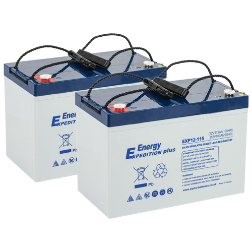 Deal pair 12v 115ah - 2, x