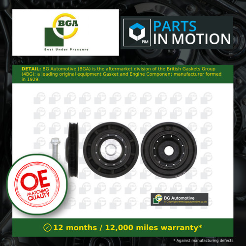 Crankshaft pulley - crankshaft, (tvd)
