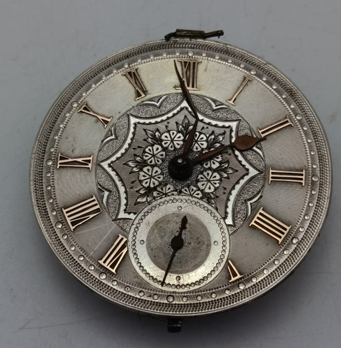Antique fusee pocket watch - fusee,