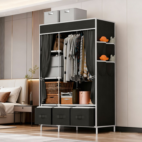 Fabric canvas wardrobe - canvas,