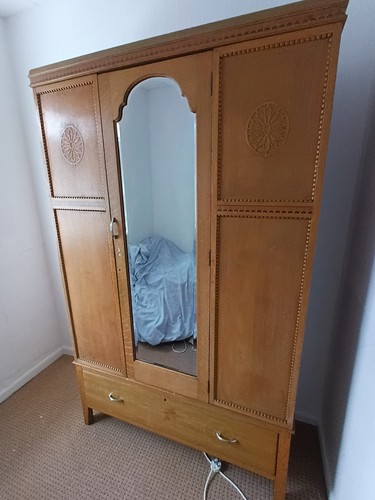 Antique figured walnut oak - figured,