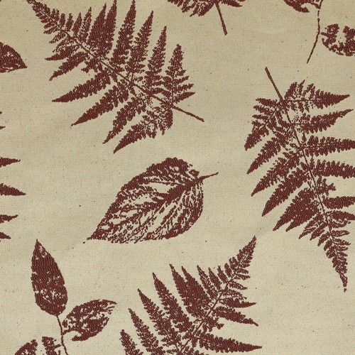 Autumnal leaf pattern jacquard - leaf,
