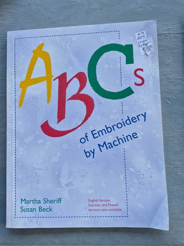 Abcs embroidery machine - of,