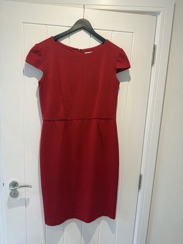 Linea red textured shift - linea,