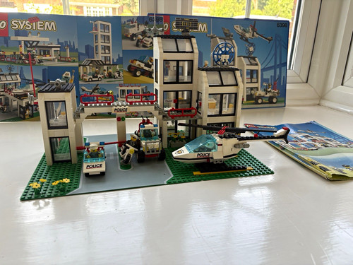 Vintage lego town - town, police