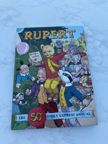 Rupert bear 50th anniversary - rupert,