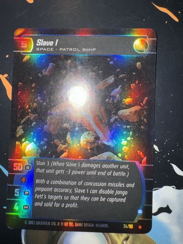 Slave vintage foil card 2005 - 1,