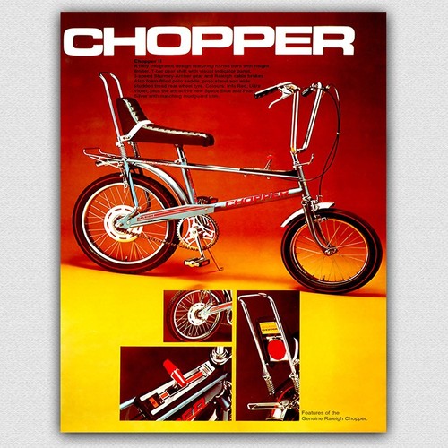 Raleigh chopper bike vintage - raleigh,