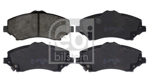 Front brake pad set - set, disc