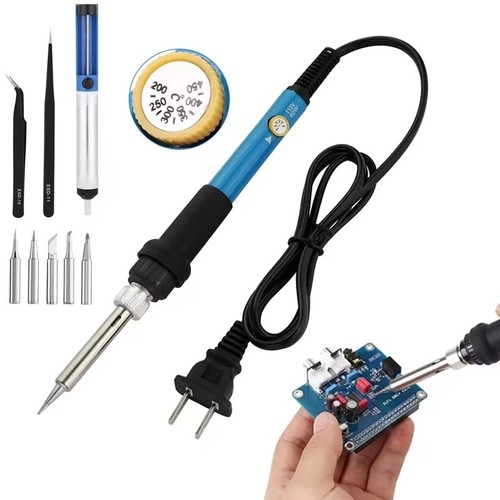 Soldering iron adjustable - iron,
