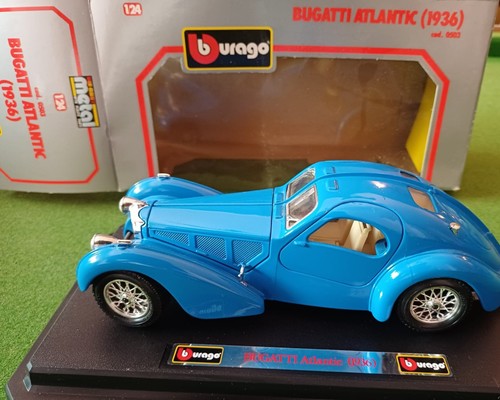 Bburago bugatti atlantic model - bugatti,
