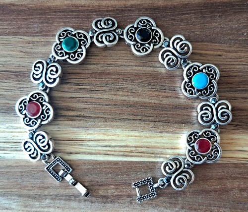 Sterling silver 925 - 925/multi, gems