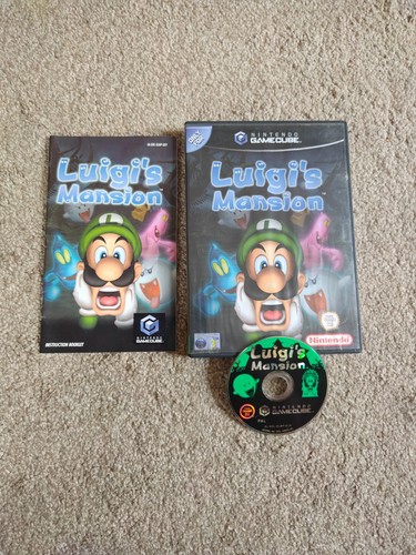 Luigis mansion gamecube game - gamecube,