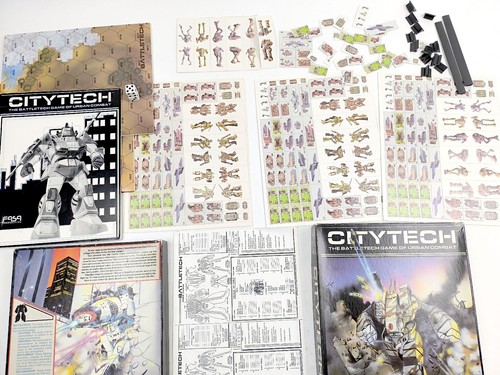 Battletech citytech 1986 rpg - battletech:,