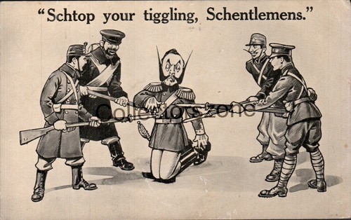 1914 ww1 humour postcard - 1914,