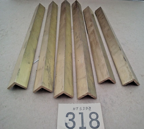 Solid brass angle equal - solid,