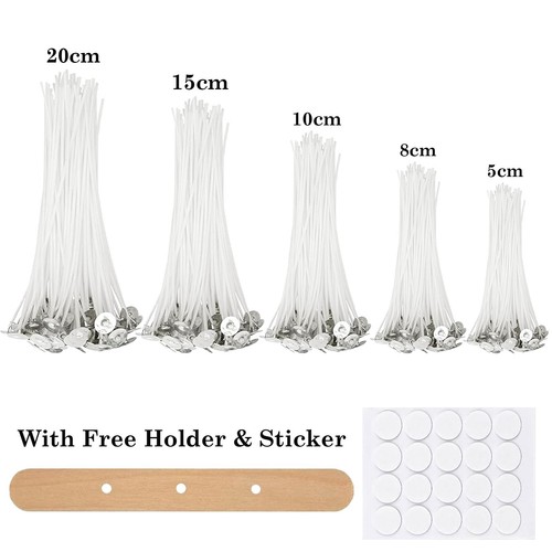 Pre waxed candle wicks - waxed,