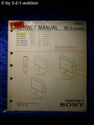 Sony service manual 48ps1 - service,