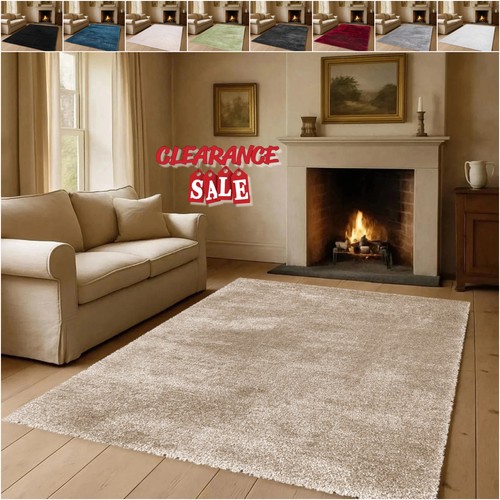 Fluffy rugs large shaggy rug - large,