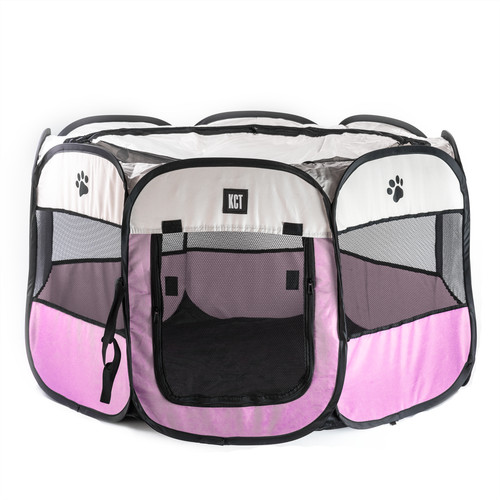 Fabric pet play - pen, large