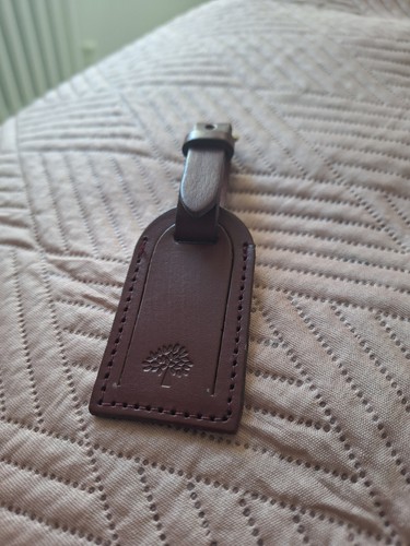 Mulberry vintage luggage tag - vintage,
