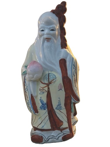Vintage chinese porcelain shou - porcelain,